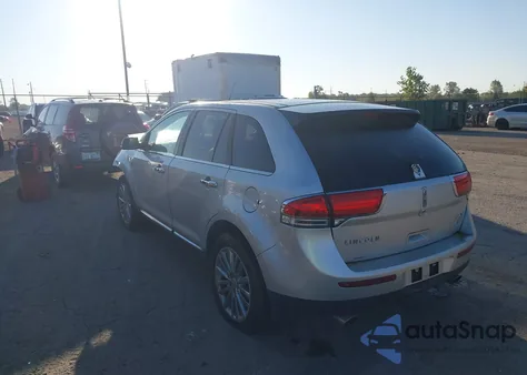 2012 Lincoln Mkx z USA, uszkodzony, nr VIN 2LMDJ8JK4CBL16985